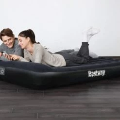 Bestway Luchtbed - Grijs - 2 Personen - PVC/Polyester - Ingebouwde Pomp - Tritech™ Materiaal - I-Beam Constructie - Ingebouwd Kussen -Stroller shop 550x366 51