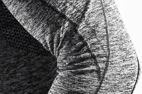 Craft Active Comfort Roundneck Ls Sportshirt Heren - Black Melange 4 Craft Active Comfort Roundneck Ls Sportshirt Heren - Black Melange - Afbeelding 2