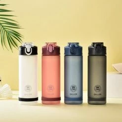 Diller Waterfles Met Rietje - Drinkfles - Handig Sluitsysteem - 750ml - Wit - Tritan & BPA-vrij -Stroller shop 550x367 12