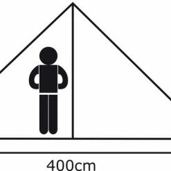 Bo-Camp - Urban Outdoor - Tent - Streeterville - Ø 4 Meter - 6 Personen -Stroller shop 550x377