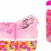 Star Minnie Mouse 3 Vak Broodtrommel + Grote Tritan Vierkante Drinkfles Met Slot 550ml -Stroller shop 550x390 8