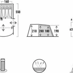 High Peak Tunneltent Garda 5.0, 5 Persoons , 2,1 M Stahoogte, 4.000 Mm Waterdicht 21 High Peak Tunneltent Garda 5.0, 5 Persoons , 2,1 M Stahoogte, 4.000 Mm Waterdicht -Stroller shop 550x398 1