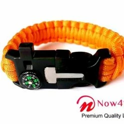 Now4you Paracord Survival Armbanden Set 4 Kleuren Met Kompas -Stroller shop 550x405
