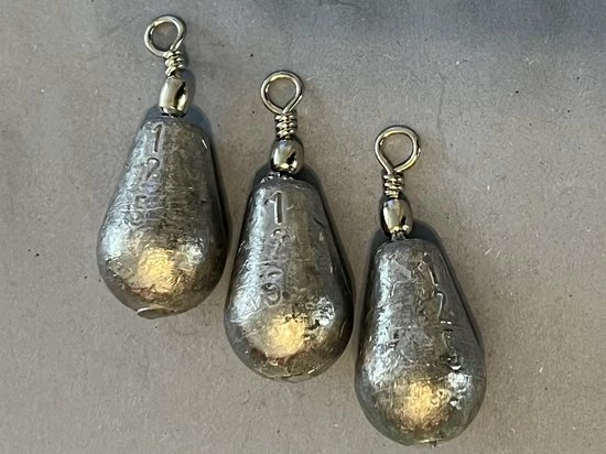 Posseidon Wartellood Poseidon Swivel Lead 125 Gr 3 Stuks-Vislood-Lood 3 Posseidon Wartellood Poseidon Swivel Lead 125 Gr 3 Stuks-Vislood-Lood