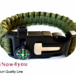 Now4you Paracord Survival Armbanden Set 4 Kleuren Met Kompas -Stroller shop 550x413 6