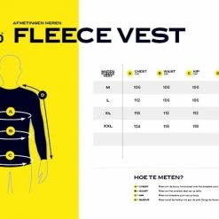 NOMAD® Fleece Vest Heren Ensign Blue -Stroller shop 550x417 6