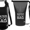AA Commerce Waterproof Dry Bag Sack - Waterdichte Zak Tas - Reistas Schoudertas Survival Outdoor Rugzak - 10L Zwart -Stroller shop 550x421 3