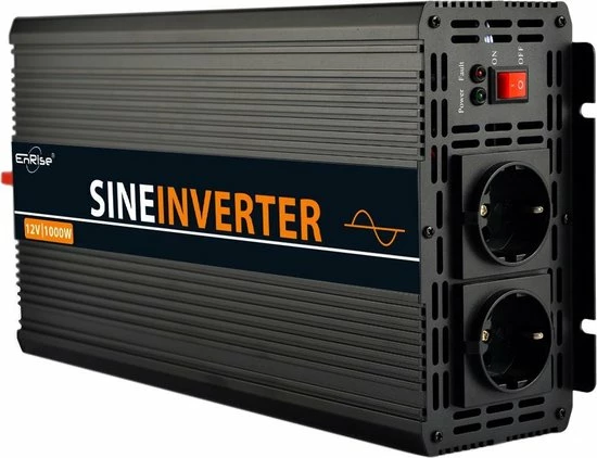 EnRise 12V-220V Zuivere Sinus Omvormer - 1500W/3000W - Pure Inverter + Controller 11 EnRise 12V-220V Zuivere Sinus Omvormer - 1500W/3000W - Pure Inverter + Controller - Afbeelding 9