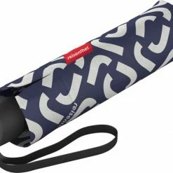 Reisenthel Umbrella Pocket Classic Opvouwbare Paraplu - ø 99 Cm - Signature Navy Blauw