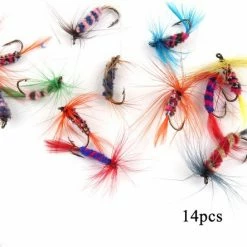 Fish Life Vlieg Vissen Set - Kunstaas Vliegen - 64 Stuks - Vliegaas Set - Forel Lokaas - Met Doos - 16 X 10.5 X 6 CM -Stroller shop 550x443