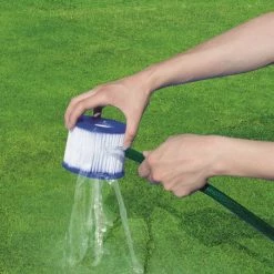 Merkloos 12 X LayZSpa Filter Type VI Onderhoud Filtercartridge - Filterpatroon VI - Reservefilterelement Voor Lay-Z-Spa - Spa Filter Jacuzzi + Serviceboek -Stroller shop 550x453 2