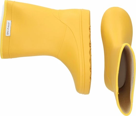 Enfant Rubber Rain Boot Solid Regenlaarzen - Rubber Laarzen - Meisjes - Geel - Maat 32 8 Enfant Rubber Rain Boot Solid Regenlaarzen - Rubber Laarzen - Meisjes - Geel - Maat 32 - Afbeelding 6