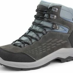 Travelin' Aborg - Dames Wandelschoenen - Waterdicht En Ademend - Lichtgrijs Leer - Maat 38 -Stroller shop 550x468 4