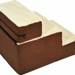 PawHut Hondentrap 3 Treden Kattentrap Huisdierentrap Huisdier Pluche Beige D06-004 18 PawHut Hondentrap 3 Treden Kattentrap Huisdierentrap Huisdier Pluche Beige D06-004 -Stroller shop 550x475 8