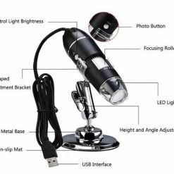 DrPhone X4-1 Microscoop - Digitaal / USB - 30Fps - 1000x Vergroting - Voor Computer / Laptop MAC Windows OS -Stroller shop 550x477