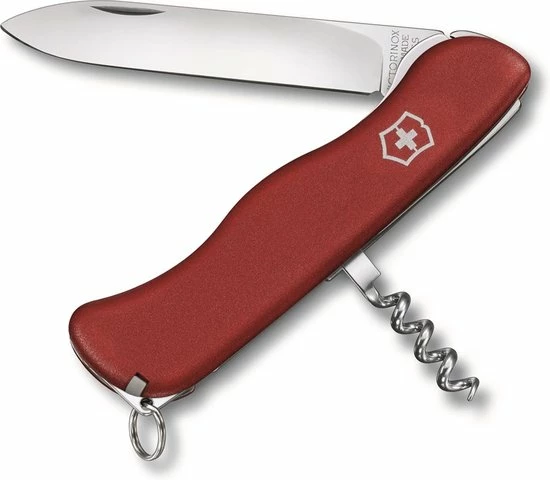 Victorinox Alpineer Red Zwitsers Zakmes - 5 Functies - Rood 3 Victorinox Alpineer Red Zwitsers Zakmes - 5 Functies - Rood