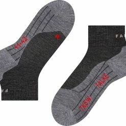 FALKE TK5 Wander Short Wandelsokken Kort Zacht Thermisch Anti-blaar Antizweet Zonder Motief Met Elastische Boord Admend Merinowol Grijs Dames Sportsokken - Maat 41-42 -Stroller shop 550x481 10