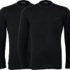 Campri Thermoshirt Lange Mouw (2-PACK) - Sportshirt - Heren - Maat S - Zwart -Stroller shop 550x481 11