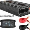 EnRise 12V-220V Zuivere Sinus Omvormer - 1500W/3000W - Pure Inverter + Controller -Stroller shop 550x486 1