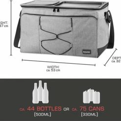 Bomoe Opvouwbare Koeltas IceBreezer KT53 - Koelbox Voor Onderweg - 53x37x32 Cm - 52 Liter - Picknicktas Perfect Voor Barbecues Of Festivals 13 Bomoe Opvouwbare Koeltas IceBreezer KT53 - Koelbox Voor Onderweg - 53x37x32 Cm - 52 Liter - Picknicktas Perfect Voor Barbecues Of Festivals -Stroller shop 550x491
