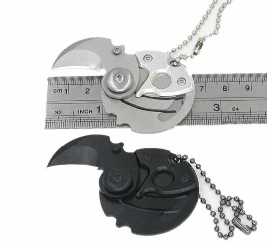 J.I.P Zakmes - Munt Mes - Coin Knife - Survival Tool - Sleutelhanger - Zilver 5 J.I.P Zakmes - Munt Mes - Coin Knife - Survival Tool - Sleutelhanger - Zilver - Afbeelding 3