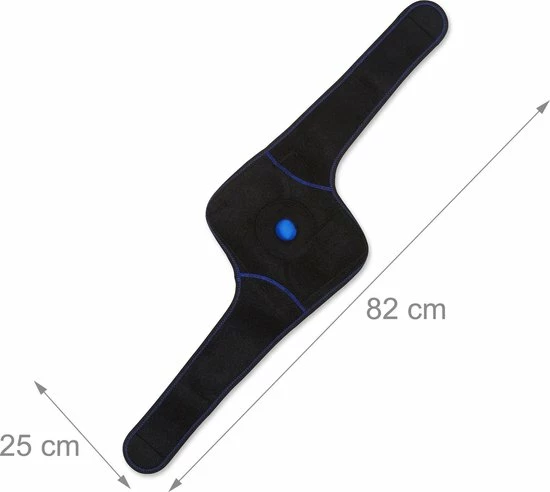 Relaxdays Hot Cold Pack Knie - Knie Brace - Kniebandage - Warmte Kompres - Bij Blessures 6 Relaxdays Hot Cold Pack Knie - Knie Brace - Kniebandage - Warmte Kompres - Bij Blessures - Afbeelding 4