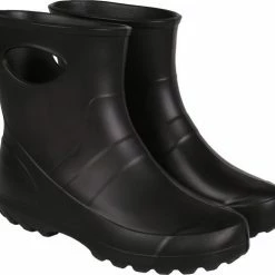 Sarcia Zwarte Rubberen Dameslaarzen Compleet Met Tuinhandschoenen Maat - 40 -Stroller shop 550x498 2