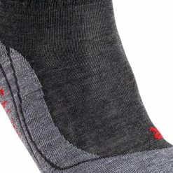 FALKE TK5 Wander Short Wandelsokken Kort Zacht Thermisch Anti-blaar Antizweet Zonder Motief Met Elastische Boord Admend Merinowol Grijs Dames Sportsokken - Maat 41-42 -Stroller shop 550x501 18