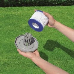 Merkloos 12 X LayZSpa Filter Type VI Onderhoud Filtercartridge - Filterpatroon VI - Reservefilterelement Voor Lay-Z-Spa - Spa Filter Jacuzzi + Serviceboek -Stroller shop 550x503 6