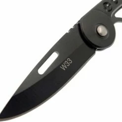 TECQX Z52 Tactical Zakmes - Opvouwbaar - Discreet - Survival Mes – Met Clip - Vlijmscherp – RVS/Staal - Zwart -Stroller shop 550x506 4