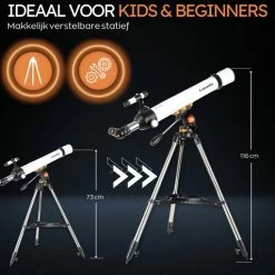Rapanda Telescoop 350x Vergroting - Sterrenkijker - Voor Volwassenen & Kinderen - Verstelbaar Statief - Draagtas -Stroller shop 550x511 5