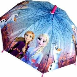 Chanos Paraplu Frozen Meisjes 46 Cm Roze/blauw