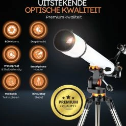 Rapanda Telescoop 350x Vergroting - Sterrenkijker - Voor Volwassenen & Kinderen - Verstelbaar Statief - Draagtas -Stroller shop 550x517 10
