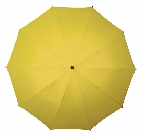 Falcone® Extra Strong Paraplu - Ø 130 Cm - Geel 4 Falcone® Extra Strong Paraplu - Ø 130 Cm - Geel - Afbeelding 2