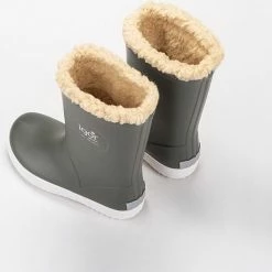 Igor - Regenlaarzen Voor Kinderen - Splash Nautico Borreguito - Kakigroen - Maat 35EU -Stroller shop 550x528 8