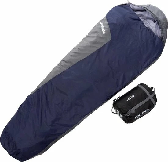 Anaterra® Slaapzak LEKKAWARM - Winter - Max. Lichaamslengte 190 Cm - 230 X 82 X 55 Cm - Tweewegrits - Incl. Draagtas - Mummy Slaapzak 3 Anaterra® Slaapzak LEKKAWARM - Winter - Max. Lichaamslengte 190 Cm - 230 X 82 X 55 Cm - Tweewegrits - Incl. Draagtas - Mummy Slaapzak