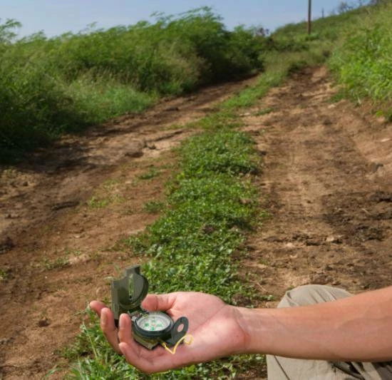 YONO Metalen Kompas Outdoor Met Loep En Liniaal 6 YONO Metalen Kompas Outdoor Met Loep En Liniaal - Afbeelding 4