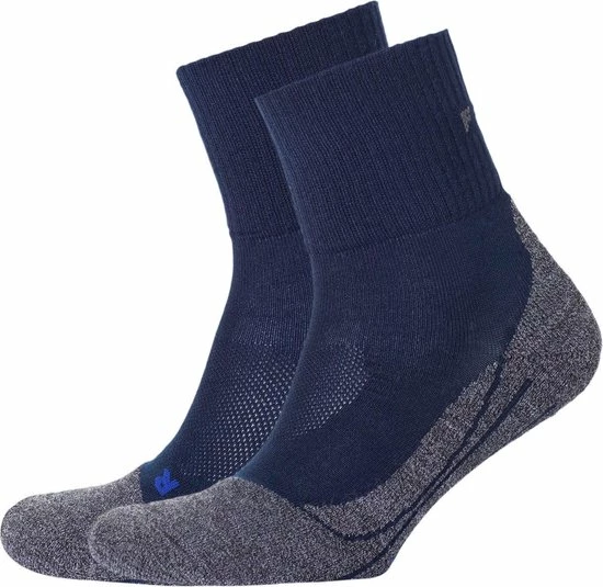 FALKE TK2 Explore Cool Short Wandelsokken Kort Zacht Thermisch Anti-blaar Antizweet Zonder Motief Met Elastische Boord Verkoelend Ademend Sneldrogend Blauw Heren Sportsokken - Maat 44-45 10 FALKE TK2 Explore Cool Short Wandelsokken Kort Zacht Thermisch Anti-blaar Antizweet Zonder Motief Met Elastische Boord Verkoelend Ademend Sneldrogend Blauw Heren Sportsokken - Maat 44-45 - Afbeelding 8