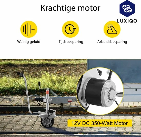 Luxiqo® Elektrisch Neuswiel – Gemotoriseerd Neuswiel – Caravan Mover – Neuswiel Mover – Caravan Neuswiel – Trailer Verplaatser – Elektrische Aanhanger – 350 W – Tot 2270 KG 5 Luxiqo® Elektrisch Neuswiel – Gemotoriseerd Neuswiel – Caravan Mover – Neuswiel Mover – Caravan Neuswiel – Trailer Verplaatser – Elektrische Aanhanger – 350 W – Tot 2270 KG - Afbeelding 3