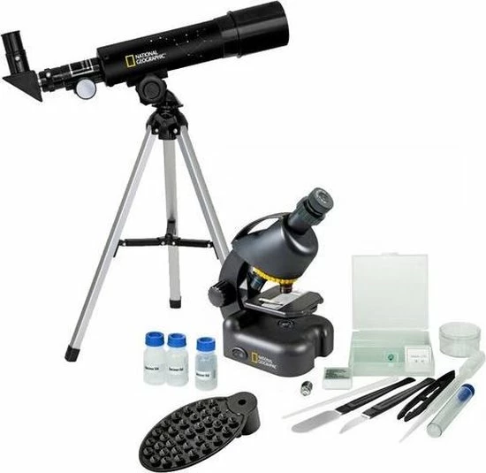 National Geographic Telescoop- En Microscoopset - Voor Kinderen 3 National Geographic Telescoop- En Microscoopset - Voor Kinderen