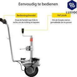 Luxiqo® Elektrisch Neuswiel – Gemotoriseerd Neuswiel – Caravan Mover – Neuswiel Mover – Caravan Neuswiel – Trailer Verplaatser – Elektrische Aanhanger – 350 W – Tot 2270 KG 13 Luxiqo® Elektrisch Neuswiel – Gemotoriseerd Neuswiel – Caravan Mover – Neuswiel Mover – Caravan Neuswiel – Trailer Verplaatser – Elektrische Aanhanger – 350 W – Tot 2270 KG -Stroller shop 550x538 5