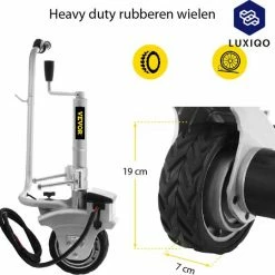 Luxiqo® Elektrisch Neuswiel – Gemotoriseerd Neuswiel – Caravan Mover – Neuswiel Mover – Caravan Neuswiel – Trailer Verplaatser – Elektrische Aanhanger – 350 W – Tot 2270 KG 15 Luxiqo® Elektrisch Neuswiel – Gemotoriseerd Neuswiel – Caravan Mover – Neuswiel Mover – Caravan Neuswiel – Trailer Verplaatser – Elektrische Aanhanger – 350 W – Tot 2270 KG -Stroller shop 550x539 10