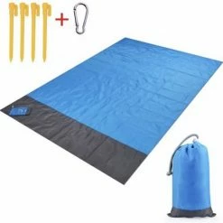Repus - Picknickmat - Strandmat - Waterdicht - Blauw XL - Opvouwbaar - 200 X 210 -Stroller shop 550x545 16