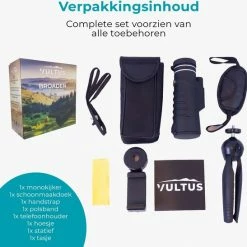 Vultus Monokijker Verrekijker – 10x42 – Monoculair Met Statief – Vogelkijker Inclusief Handstrap – Verrekijker Vogelsspotten – Monokijker Verrekijker – Vultus Explora -Stroller shop 550x547 20