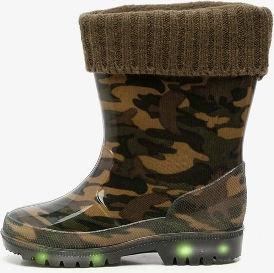 Mountain Peak Kinder Regenlaarzen Met Lichtjes - Groen - Maat 27 5 Mountain Peak Kinder Regenlaarzen Met Lichtjes - Groen - Maat 27 - Afbeelding 3