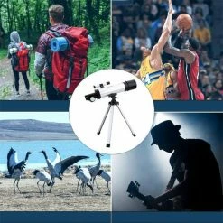 LORIOTH® Astronomische Telescoop - Telescoop 90x Zoom - HD Sterrenkijker - Inclusief Statief - Inclusief Telefoon Clip - Outdoor - Zwart -Stroller shop 550x550 101