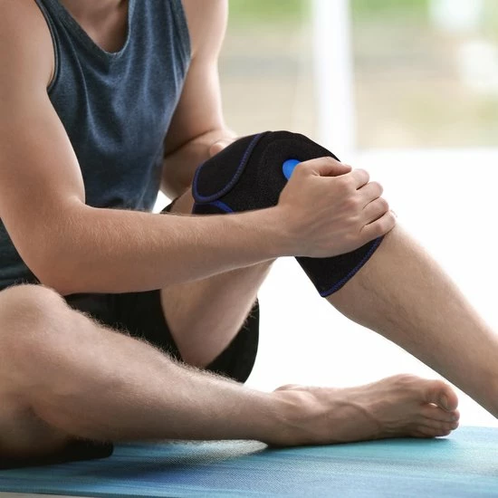 Relaxdays Hot Cold Pack Knie - Knie Brace - Kniebandage - Warmte Kompres - Bij Blessures 7 Relaxdays Hot Cold Pack Knie - Knie Brace - Kniebandage - Warmte Kompres - Bij Blessures - Afbeelding 5