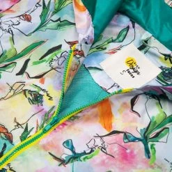 BiggDesign Faces - Dames Regenjas Waterdicht - Regenpak - Maat M -Stroller shop 550x550 155