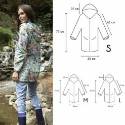 BiggDesign Faces - Dames Regenjas Waterdicht - Regenpak - Maat M -Stroller shop 550x550 157