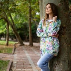 BiggDesign Faces - Dames Regenjas Waterdicht - Regenpak - Maat M -Stroller shop 550x550 158